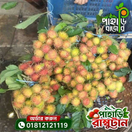 পাহাড়ি রাম্বুটান (Premium Fresh Hill Rambutan) – তাজা ও প্রাকৃতিক ফল — 3